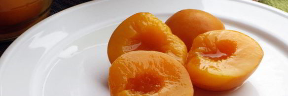 персики в сиропе