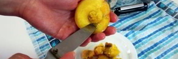 персики в сиропе