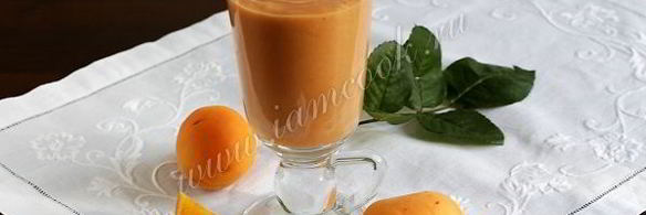 абрикосовый смузи
