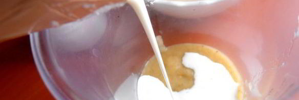 банановый смузи с карамельным вкусом