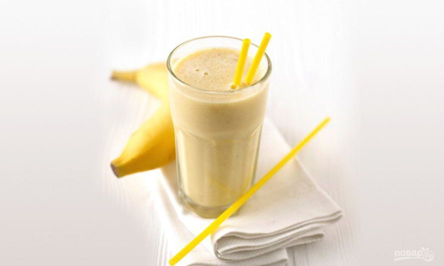 Рецепт бананового смузи с медом