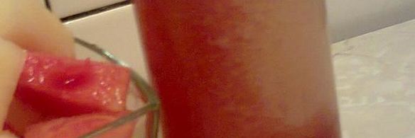 дынно-арбузный смузи столбики