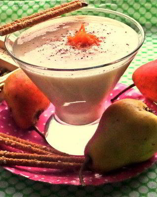 Грушевый смузи с морковью