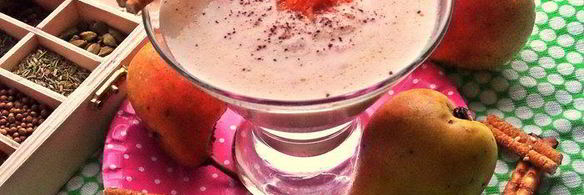 грушевый смузи с морковью