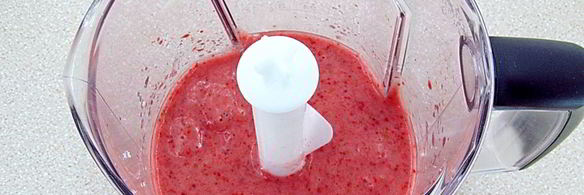 клубнично-банановый смузи