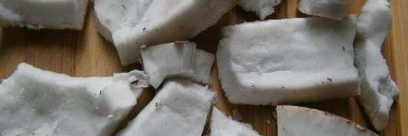 кокосовый смузи с овсяными хлопьями