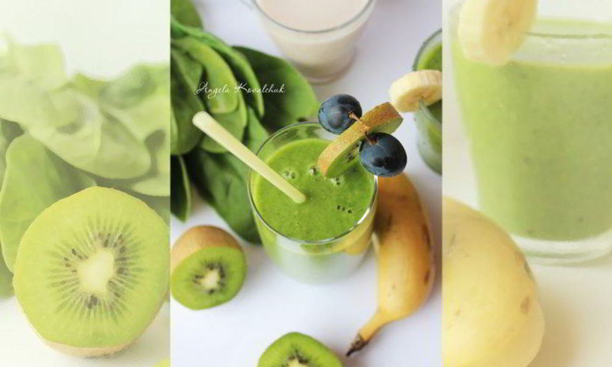 Рецепт напитка зеленого смузи