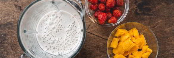 протеиновый смузи с кедровой мукой