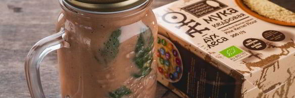 протеиновый смузи с кедровой мукой