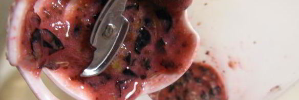 смородиновый смузи с отрубями