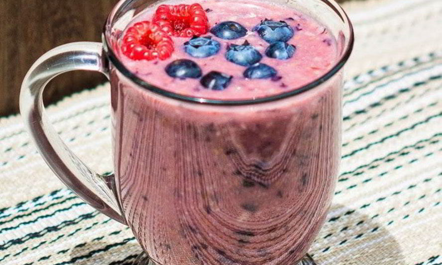 Рецепт смузей голубилина