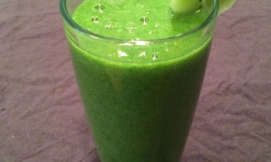 Рецепт смузей иза фейхоа со шпинатома