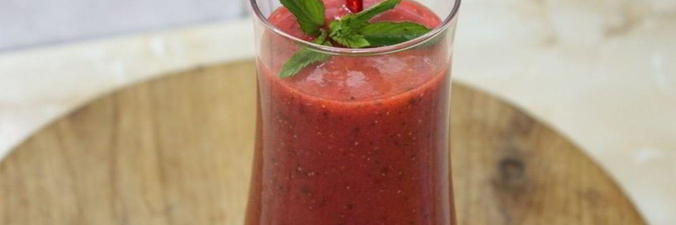 Смузи из клубники