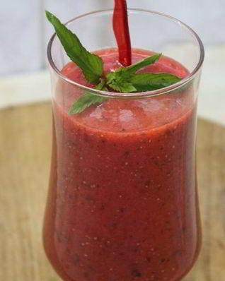 Смузи из клубники