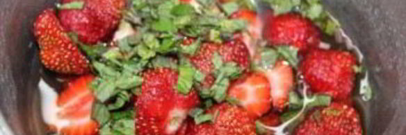 смузи из клубники