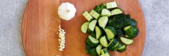 смузи из огурца и кефира