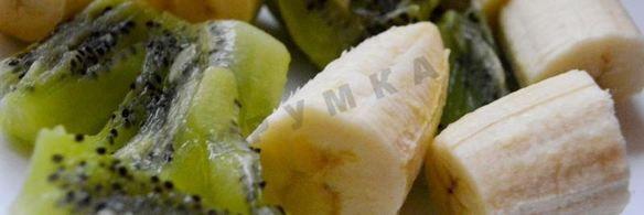 смузи с бананом и киви