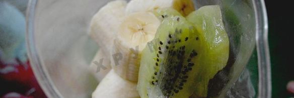 смузи с бананом и киви