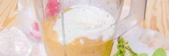 смузи с хурмой и бананом