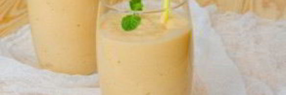 смузи с хурмой и бананом