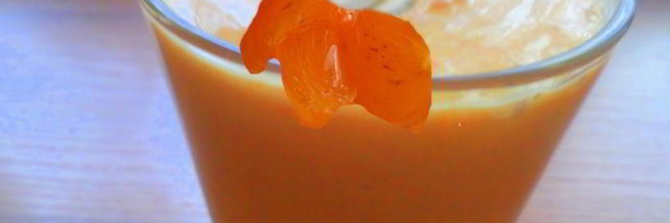 Смузи с хурмой