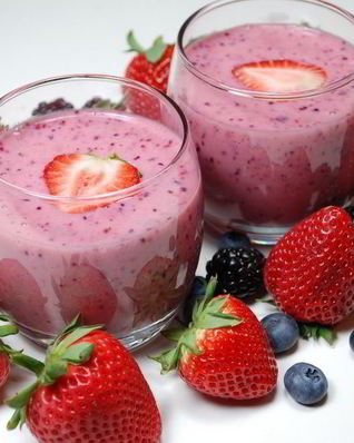 Смузи с мороженым