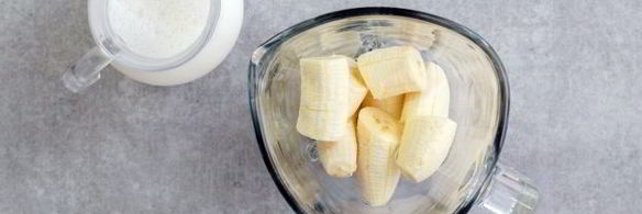 смузи с овсянкой и бананом