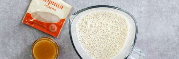 смузи с овсянкой и бананом