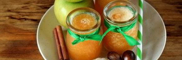 смузи с засахаренным имбирем