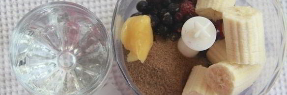 смузи ягодно-льняной