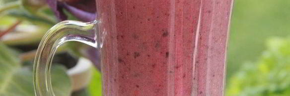 смузи ягодно-льняной