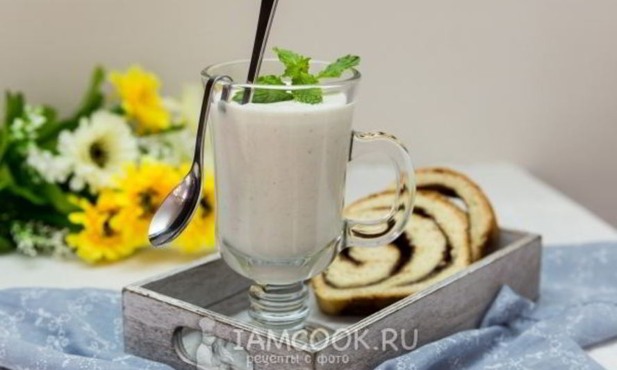 Рецепт творожно-кокосового смузи