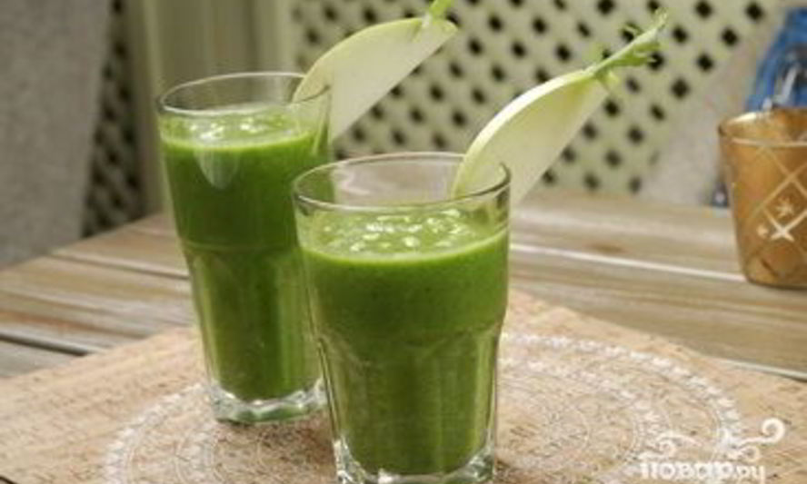 Рецепт зеленого смузи