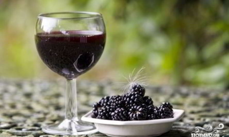 Рецепт вина из ежевики