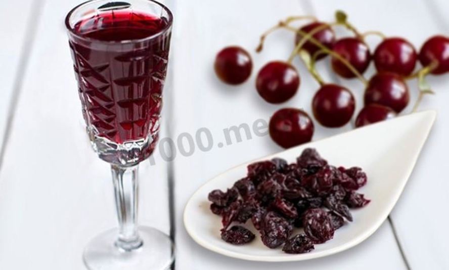 Рецепт вина из вяленой вишни