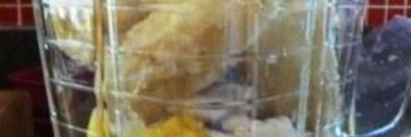 витаминный напиток из ананаса и банана