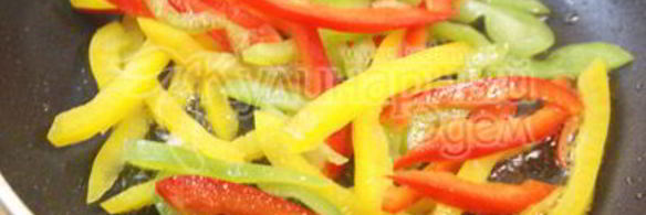 горячий салат с пармезаном