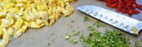 итальянский салат с курицей