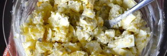 американский картофельный салат