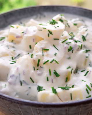 Датский картофельный салат