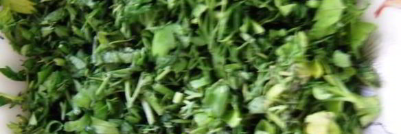 горячий картофельный салат с острым соусом