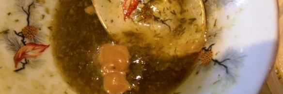 горячий картофельный салат с острым соусом