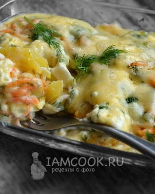 Горячий картофельный салат