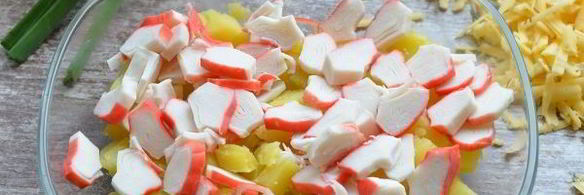 горячий картофельный салат