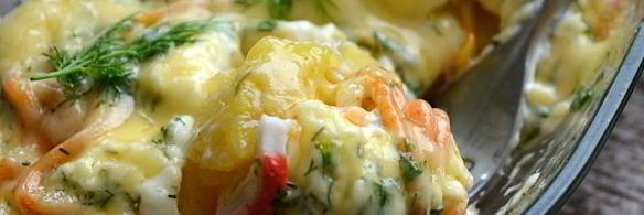 горячий картофельный салат