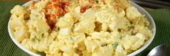 картофельный салат на гарнир