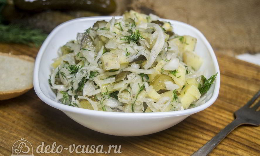 Рецепт картофельного салата по-немецки