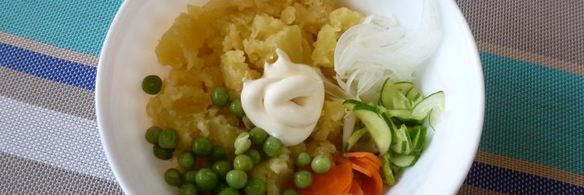картофельный салат по-японски — потэ то сарада