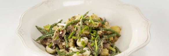 картофельный салат с лимонно-горчичной заправкой