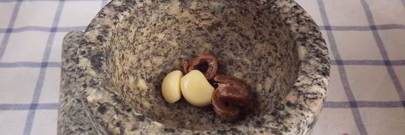 картофельный салат с семгой